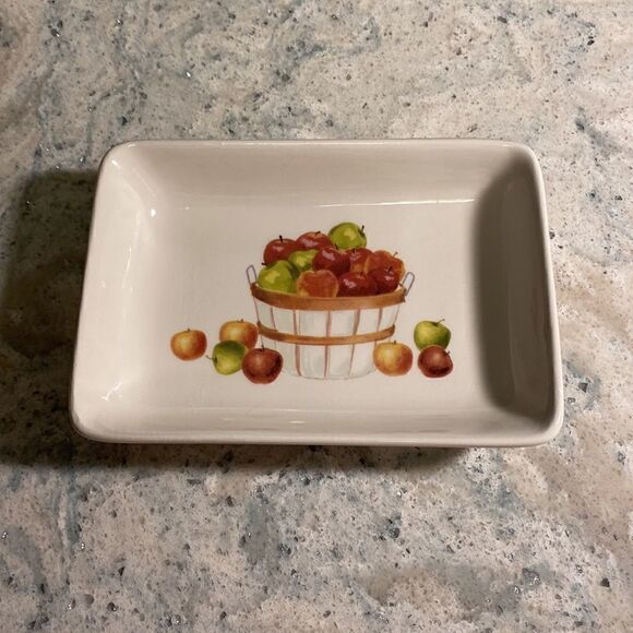 Harvest  Fall  Ceramic Trinket Tray - Picture 6 of 6